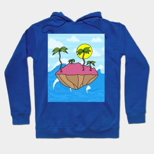 Lonely Island Relaxation Sun Hoodie